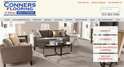 Desktop Screenshot of connersflooring.com